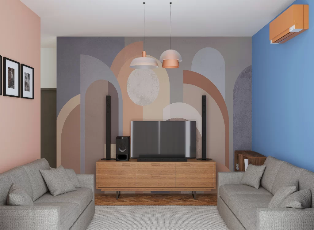 large living room walls