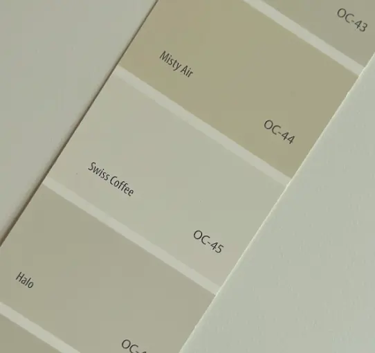 Benjamin Moore Swiss Coffee